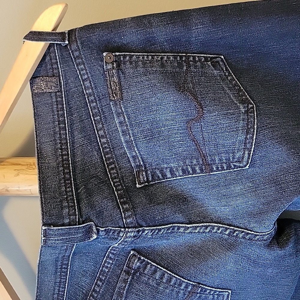 7 For All Mankind ROCKER Bootcut Jeans - Picture 5 of 9